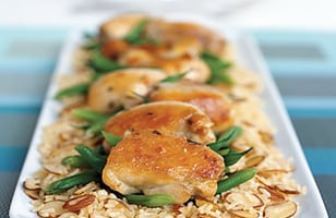 Photo Recette Poulet aux Amandes Prêt en 30 Minutes