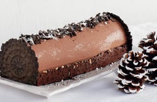 Photo Recette Bûche Gourmande de Noël au Chocolat