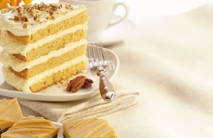 Photo Recette Gâteau Crémeux aux Noix et à L’érable