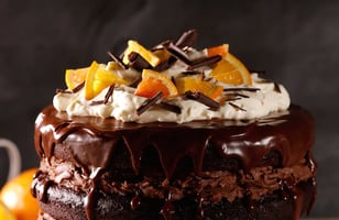 Photo Recette Gâteau Décadent au Chocolat et à L’orange