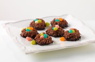 Photo Recette Nids à la Noix de Coco Chocolatés