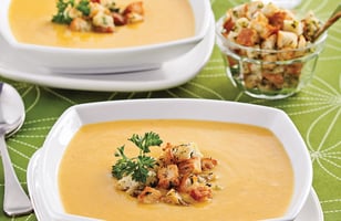 Photo Recette Potage à la Courge et au Panais