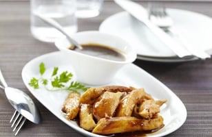 Photo Recette Poulet au Miel et Gingembre (menu St-Valentin)