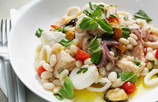 Photo Recette Salade de Fruits de Mer Tièdes à *L’amalfitaine