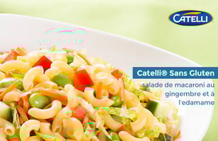 Photo Recette Salade de Macaroni au Gingembre et à L’edamame