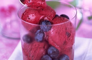 Photo Recette Sorbets à la Mûre Sauvage ( dans une sorbetière )