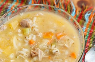 Photo Recette SOUPE RUSTIQUE DINDE ET ORGE