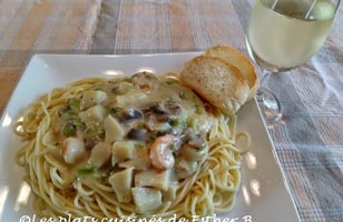 Photo Recette Spaghetti aux Fruits de Mer