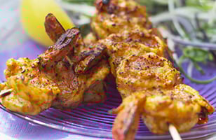 Photo Recette Crevettes au Barbecue