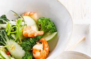 Photo Recette Crevettes aux Brocolis