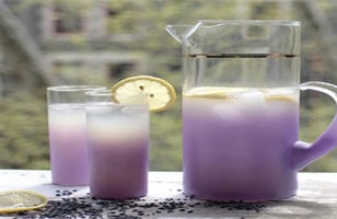 Photo Recette Limonade de Lavande pour traiter L’Anxiété, L’Insomnie, la Dépression, et la Nervosité