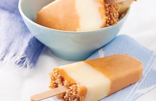 Photo Recette Sucettes Glacées au Caramel et Pépites D’érable