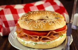 Photo Recette Bagel au Jambon et Fromage Frais