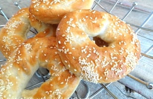 Photo Recette Bagels au Sésame