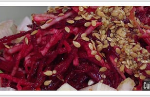 Photo Recette Salade de Racines, Betteraves Crues et Navets Crus