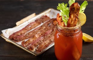 Photo Recette BLOODY CEASAR AU BACON ÉPICÉ