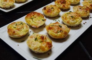 Photo Recette Bouchées de Ricotta et de Saumon Fumé