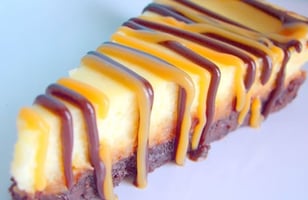 Photo Recette Brownie Cheesecake Caramel