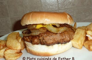 Photo Recette Burger de Porc Haché Façon Côtes Levées Sucrées