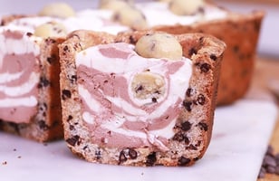 Photo Recette Cheesecake Cookies Marbré
