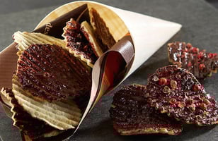Photo Recette Chips de Pommes de Terre au Chocolat et Fleur de Sel