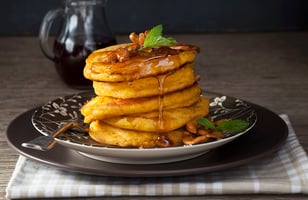 Photo Recette Crêpes au Blé Entier et à la Citrouille