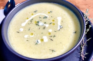 Photo Recette Crème de Poireaux et Pommes