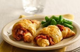 Photo Recette Croissants au Poulet BBQ