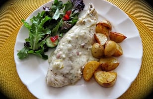 Photo Recette Filets de Doré Sauce à la Crème et à L’estragon
