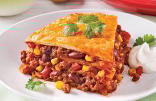 Photo Recette Lasagne Mexicaine Végétarienne