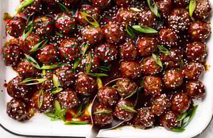 Photo Recette Les Boulettes de Viande Tendres de Mongolie de Saveurs Asiatiques