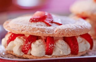 Photo Recette Macaron aux Fraises