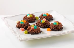 Photo Recette Nids à la Noix de Coco Chocolatés