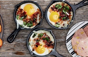 Photo Recette Oeufs en Cassolette sur le BBQ