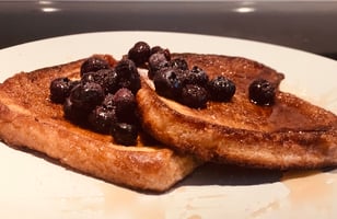 Photo Recette Pain Perdu aux Bleuets