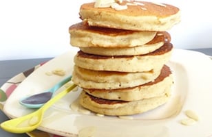 Photo Recette Pancakes Sans Gluten au Lait de Soja Vanillé