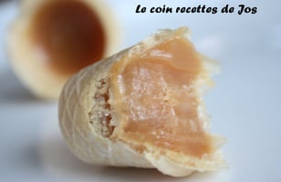 Photo Recette PETITS CORNETS AU SUCRE À LA CRÈME