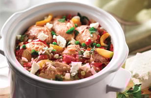 Photo Recette Poulet Méditerranéen Garni de Feta