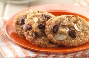 Photo Recette Biscuits Double Amande aux Pépites de Chocolat (sans gluten)
