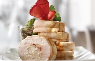 Photo Recette ROULADE DE POULET FARCIE AU HOMARD