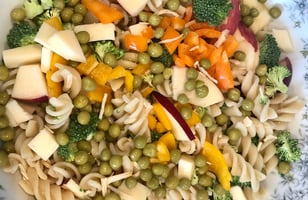 Photo Recette Salade de Pâtes, Légumes et Fruits