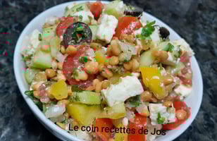 Photo Recette SALADE GRECQUE DE LENTILLES