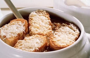 Photo Recette SOUPE À L’OIGNON GRATINÉE