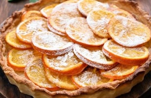 Photo Recette Tarte aux Oranges à L’ancienne