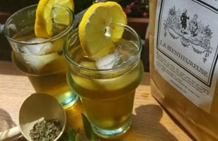 Photo Recette Tisane Glacée Menthe Gingembre