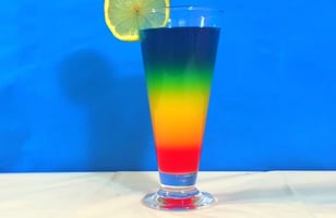 Photo Recette Un Cocktail Sans Alcool Arc-En-Ciel Pour Vos Enfants