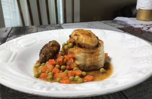 Photo Recette Vol au Vent de Boeuf et Sauce du Chasseur