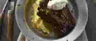 BAVETTE DE BOEUF AU FROMAGE QUARK LIBERTÉ, À L’ÉCHALOTE ET AU PARMESAN