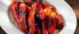 CAROTTES GLACÉES AU CARAMEL À L’ÉRABLE