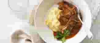 Porc Effiloché et Polenta Crémeuse